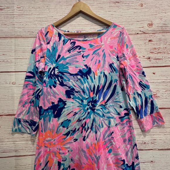 Lilly Pulitzer Marlowe Dress in Multi Off Tropic Sz M - Picture 6 of 11